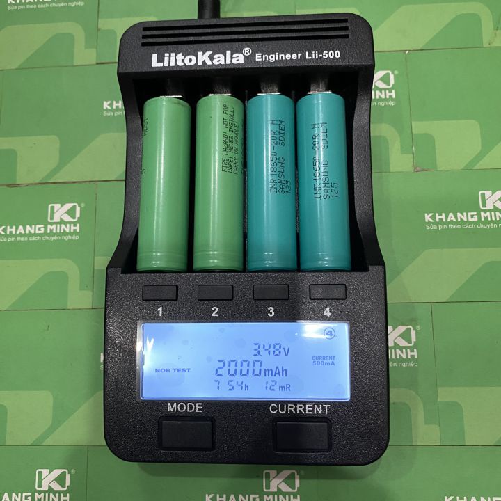 Pin Samsung 20R tháo khối , 2000mAh - xả 20A , mã INR18650-20R, chuyên máy công cụ và xe điện