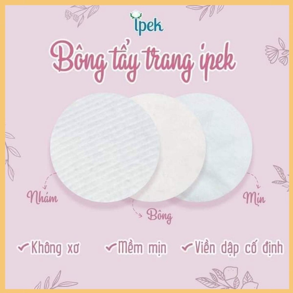 [Hàng Mới] Bông Tẩy Trang Ipek 150 Miếng Thổ Nhĩ Kỳ- AnnA.Cosmetic