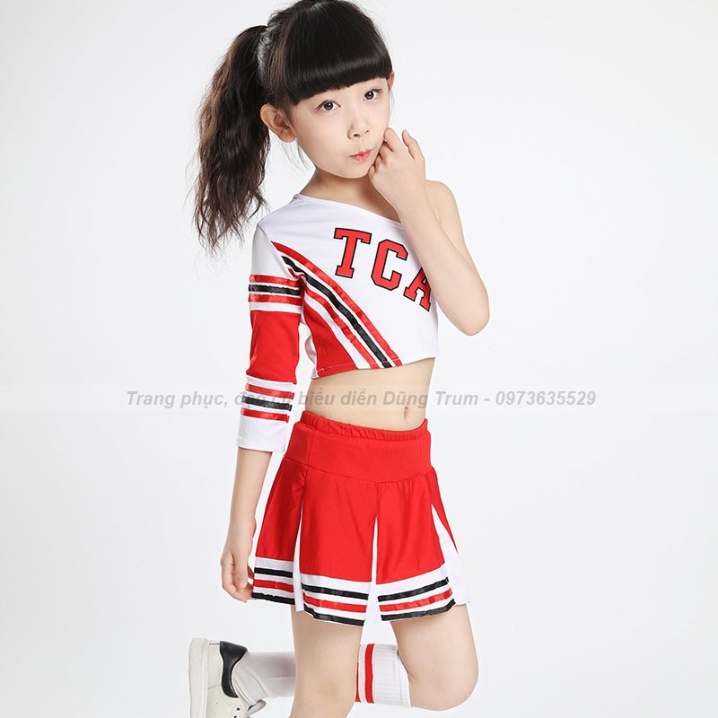 Trang phục nhảy Aerobic hiện đại, đồng phục nhảy nhóm cho bé (Có size người lớn)