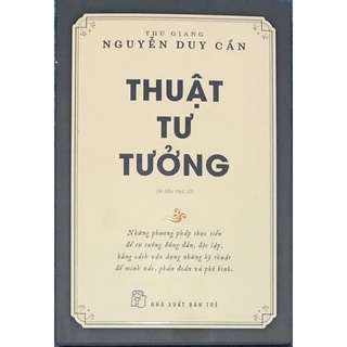 Sách (Combo 2 Cuốn) Thuật Tư Tưởng - Óc Sáng Suốt