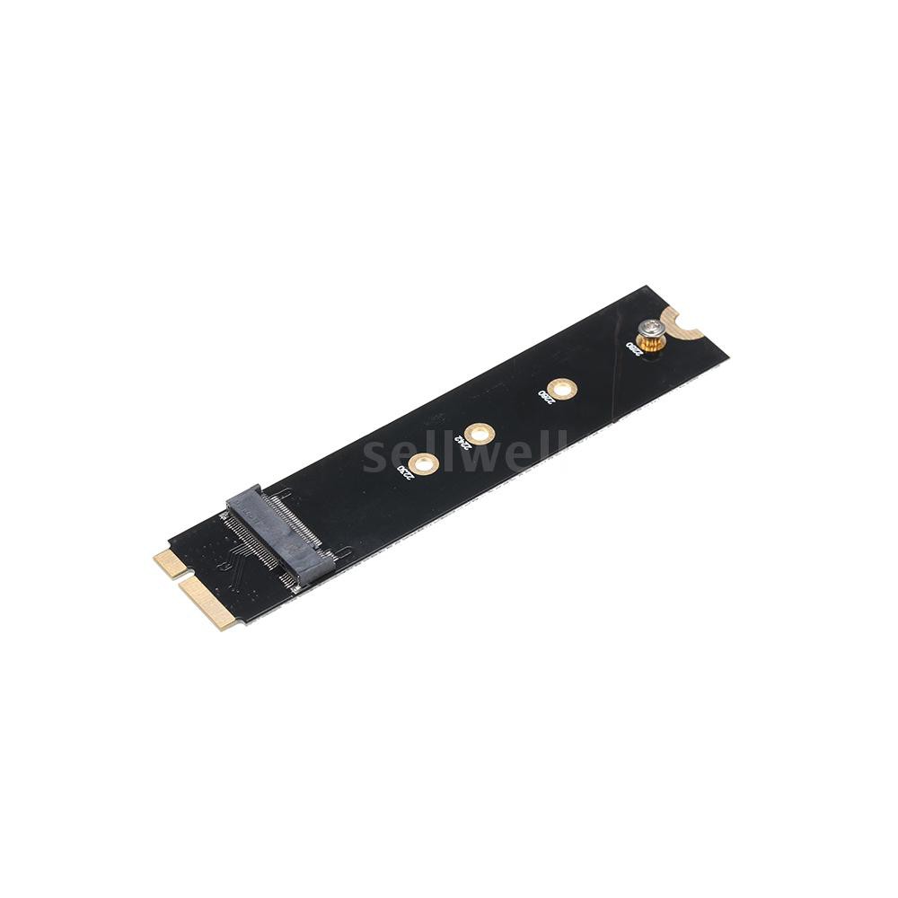 ☆M.2 NGFF B Key SATA to 7+17 Pin Adapter for MacBook Air A1465 A1466 (2012 Year only) SSD Replacemen