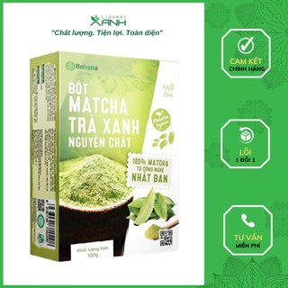 BỘT TRÀ XANH 100% nguyên chất - Sấy lạnh - Nghiền thủ công bằng cối đá GANITE