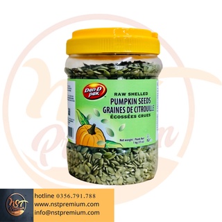 Hạt bí xanh tự nhiên 1kg Dan D Pak