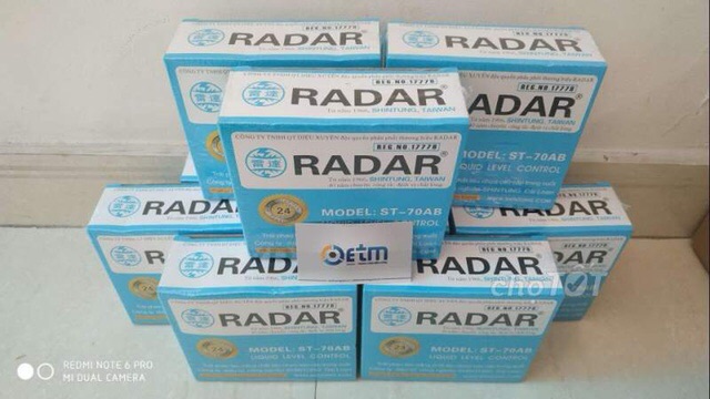 Phao điện thông minh RADAR, chống cạn bồn nước, ngắt điện máy bơm tự động (Bảo hành 24 tháng)