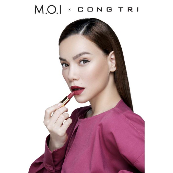 [Phiên Bản Giới Hạn M.O.I x CONG TRI] Son Thỏi lì, Lên Màu Siêu Chuẩn M.O.I x CONG TRI Matte Lipstick 3.6g