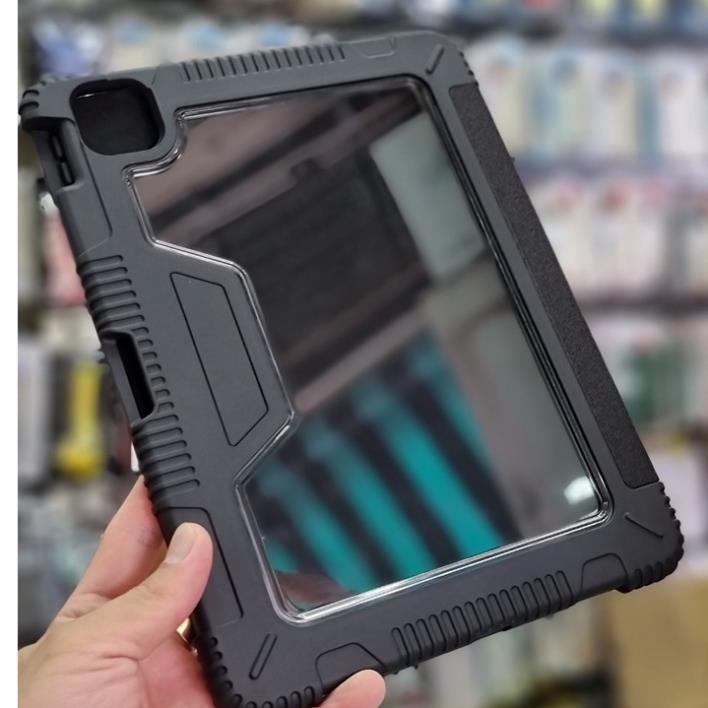 Bao ba Devia chống sốc cho iPad Pro 11 2020, 2021 M1, 12.9 2020, 2021 M1 Chính hãng lưng trong suốt cao cấp