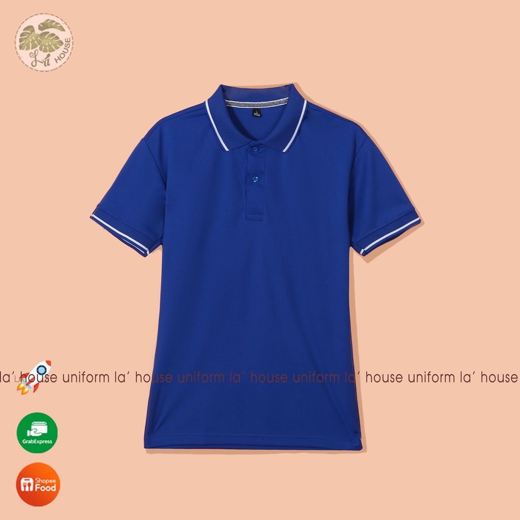 Áo polo đồng phục chất liệu cá sấu thể thao mình vải mềm nhẹ thấm mồ hôi nhanh khô