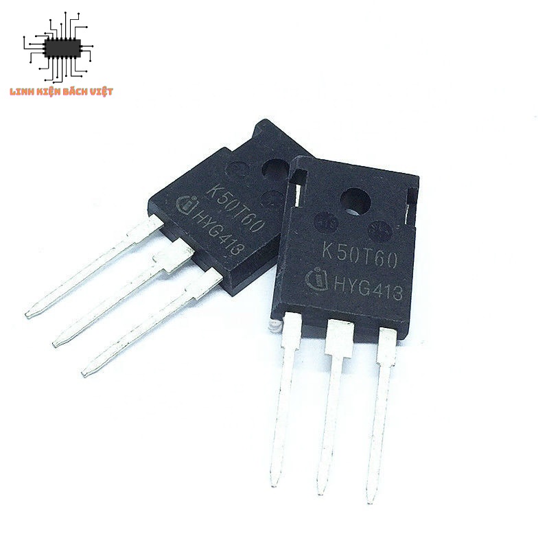 IGBT K50T60 (50A-600V) tháo máy chất lượng tốt.