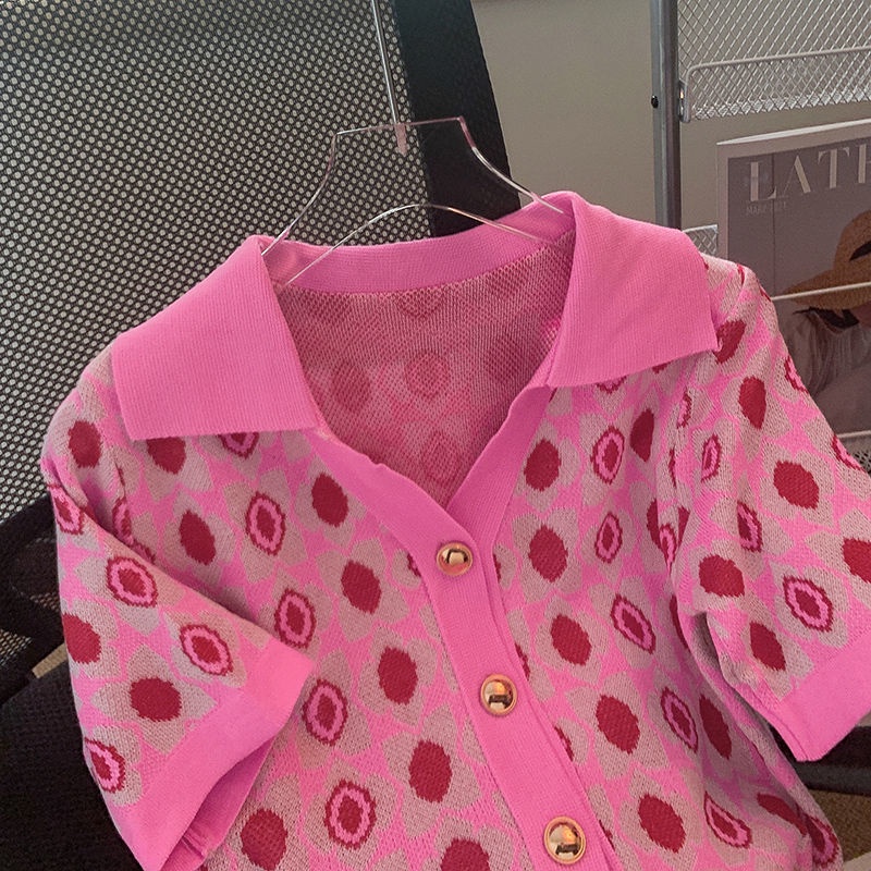 Áo polo Ngắn Tay Phong Cách Hàn Quốc Thiết Kế Mới Cho Nữ