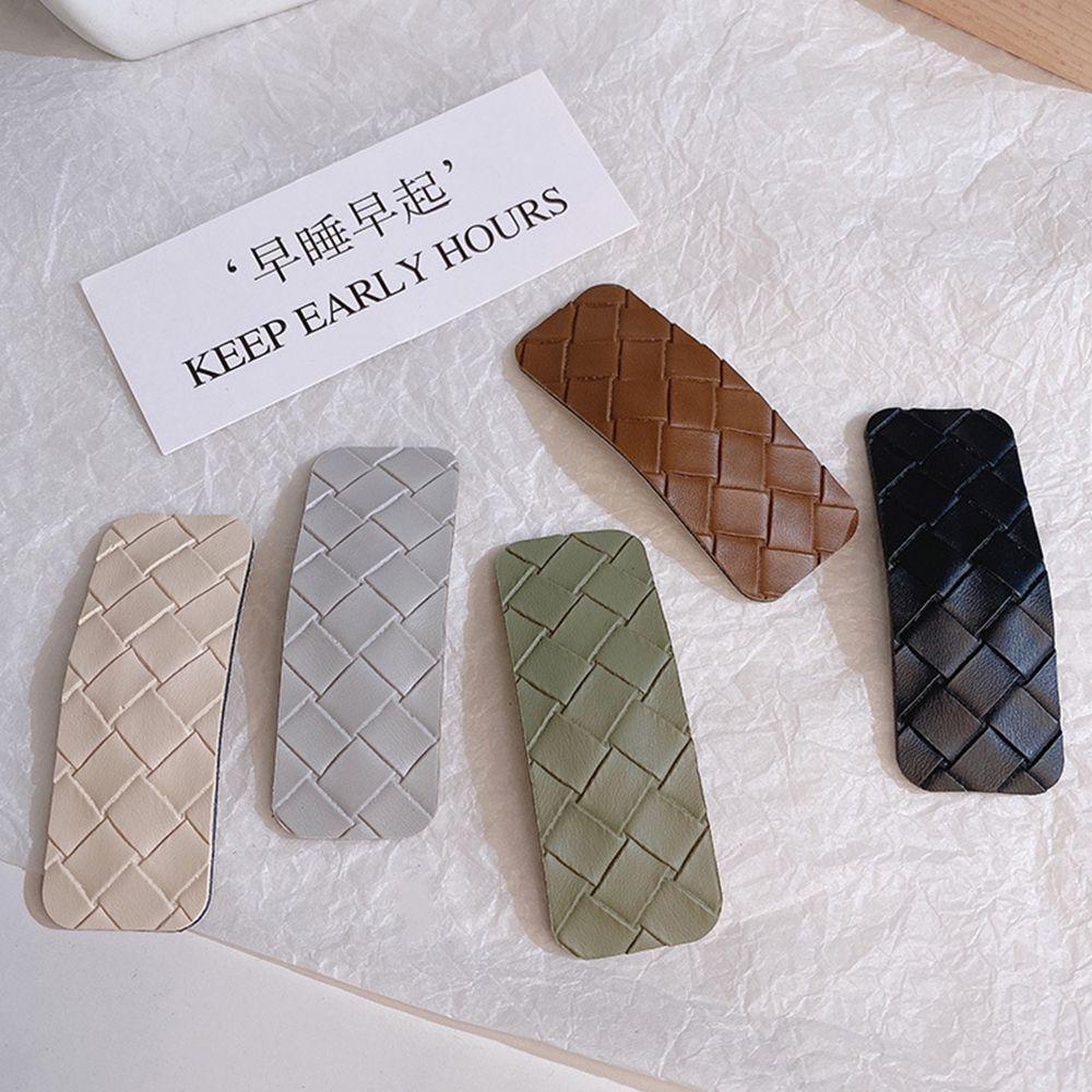 Kẹp Tóc BB WMES15H Màu Trơn Thời Trang Vintage Hàn Quốc