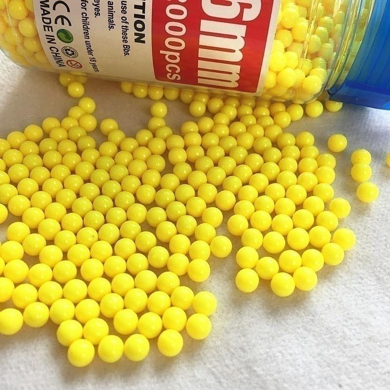 1 Túi 50 Viên Bi Cao Su Mềm 6mm