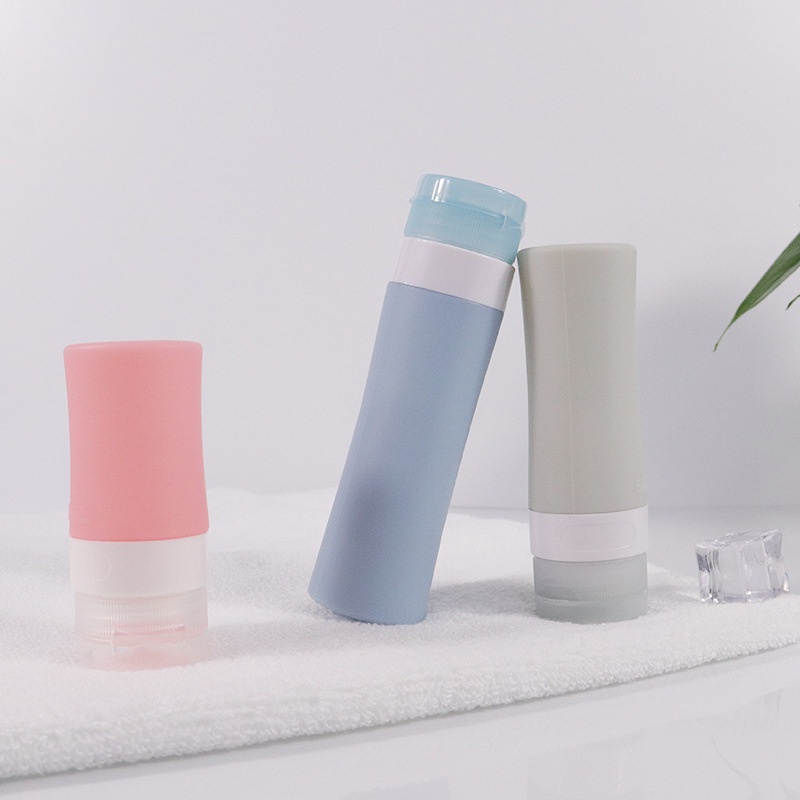 Chai Đựng Bằng Silicone Tiện Dụng Khi Đi Du Lịch