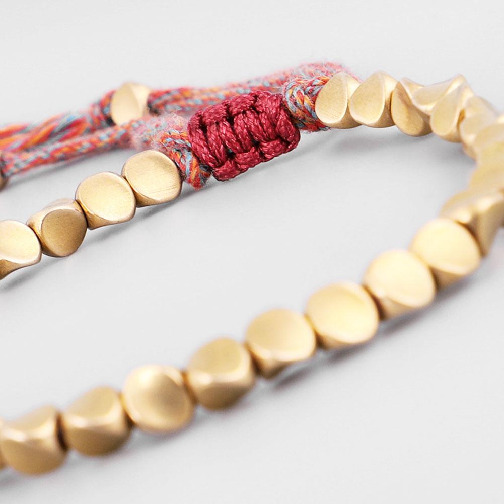 Vòng Đeo Tay Chuỗi Hạt Bằng Đồng N4M5