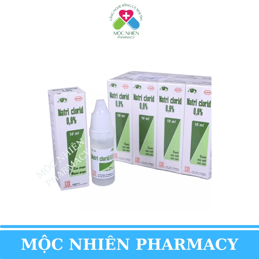 Nước Muối Sinh Lý Cho Trẻ Sơ Sinh, Nước Muối Sinh Lý Nhỏ Mắt, Rửa Mũi, Mộc Nhiên Pharmacy