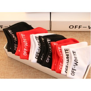 Hộp 6 đôi tất Off-White siêu đẹp