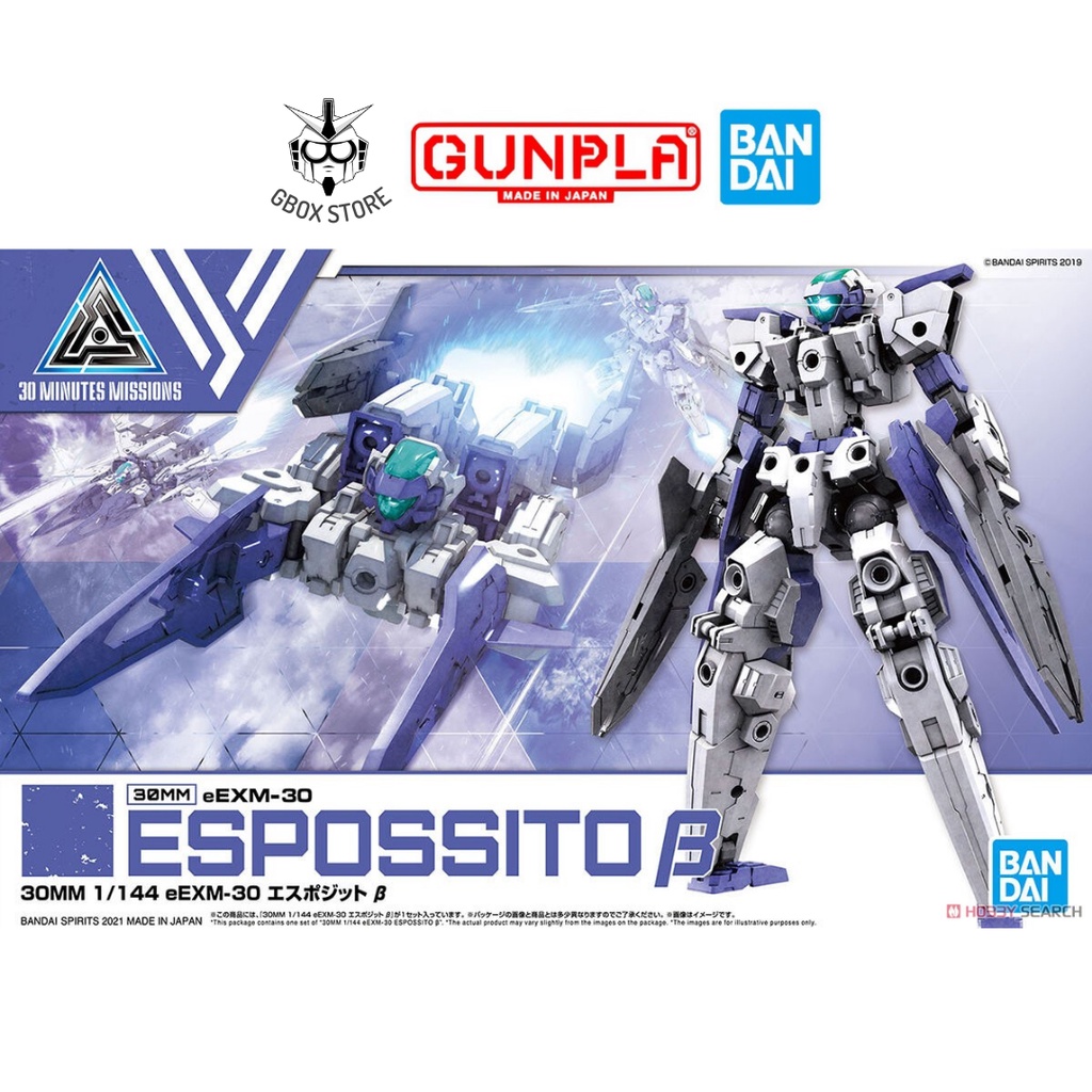 Mô hình 30MM eEXM-30 Espossito Beta β 40 Bandai