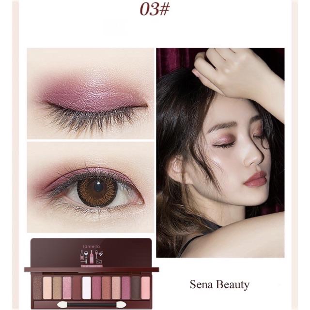 PHẤN MẮT 5 BẢNG 12 Ô NHŨ LAMEILA Play Color Eyes