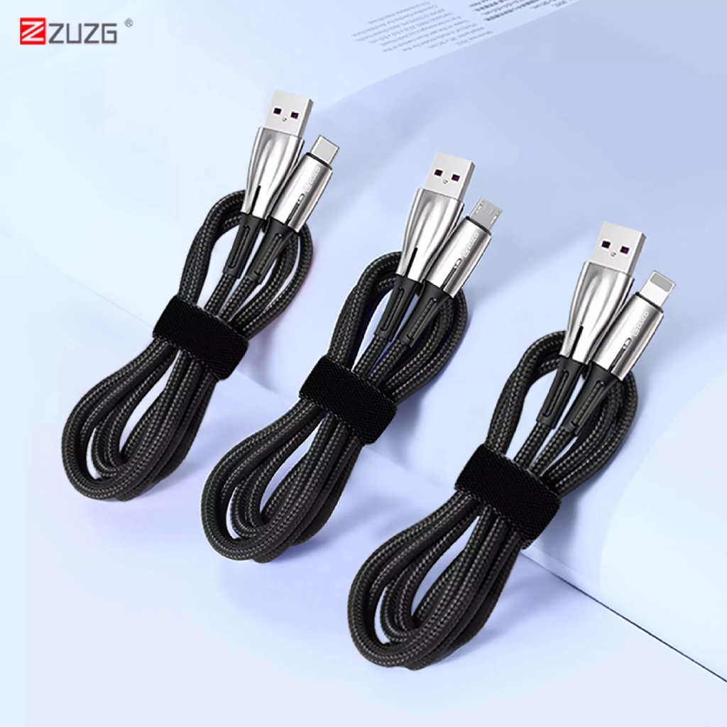 Cáp sạc nhanh cao cấp Led 5A ZUZG Original FG01, FG02, FG03
