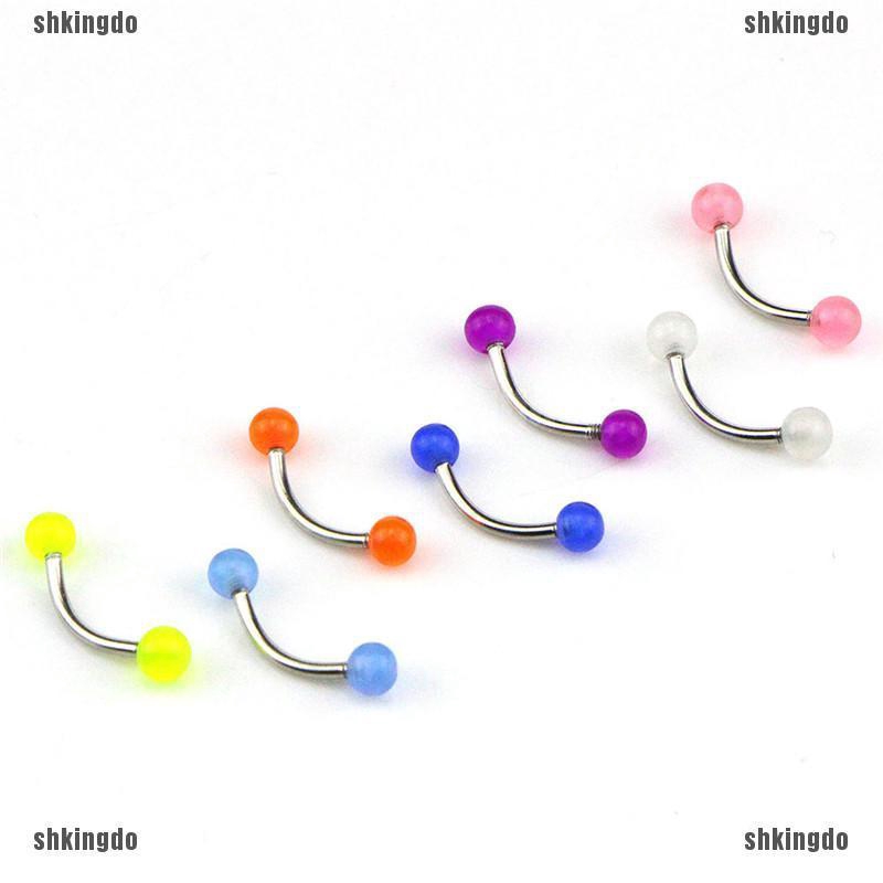 THINH 7 Khuyên Xỏ Chân Mày Cá Tính