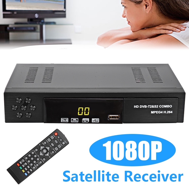 Bộ Thu Tín Hiệu Dvb-T2 + S2 Combo Hd 1080p Hdtv | BigBuy360 - bigbuy360.vn