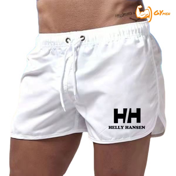 [GYMen]  Quần Bơi nam Short Thể Thao Đi Biển Dáng Rộng Thoáng Khí Nhanh Khô Thời Trang Mùa Hè Cho Nam nam lửng  họa tiết
