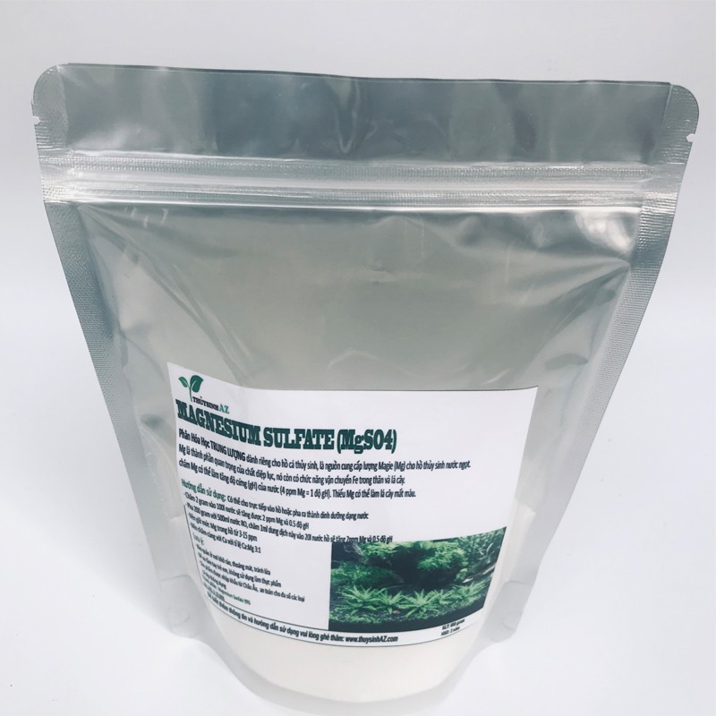 Combo bột tăng độ cứng nước gH+ CaCl2 + MgSO4 1kg