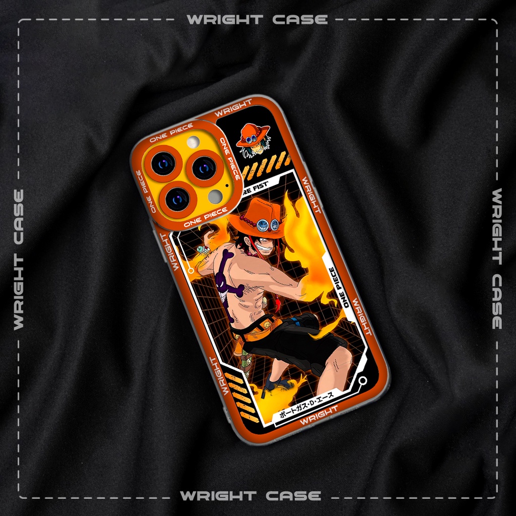 Ốp lưng iphone cạnh vuông Ace 2 One Piece Wrightcase 6plus/7/8/8plus/x/xs/11/12/pro/max/plus/promax