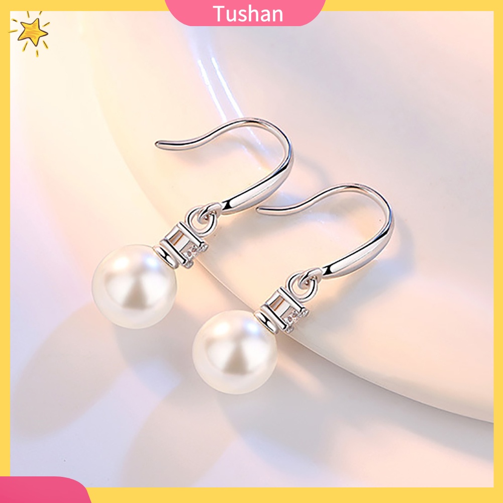 Khuyên tai nữ đính ngọc thời trang