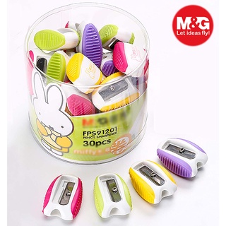 2 cây chuốt gọt bút chì siêu sắc bén FPS91201 với tay cầm cao su nhiều màu, rất thích hợp cho bút chì thân tam giác
