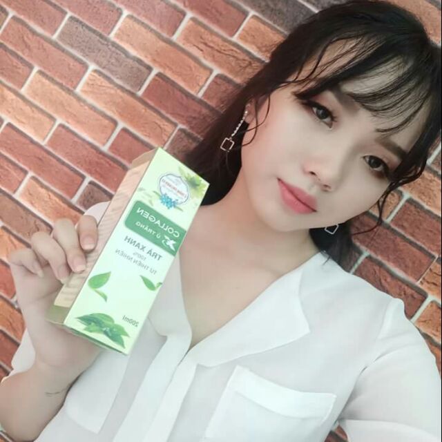 Ủ TRÀ XANH COLLAGEN X3