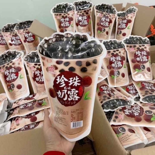 Kẹo trà sữa ❤️FREESHIP❤️ Kẹo trà sữa trân trâu đen 120g siêu ngon