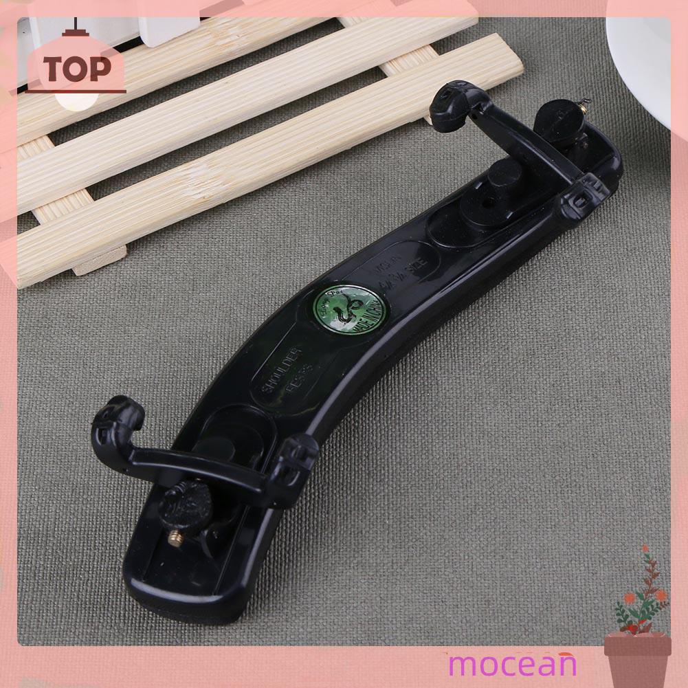 Adjustable Violin Shoulder Rest Plastic Padded for 3/4 4/4 Size Violin