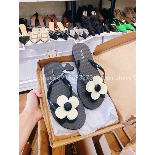 Sorami.Shoes | Dép kẹp tông ZHETAO chống trượt đính hoa dễ thương