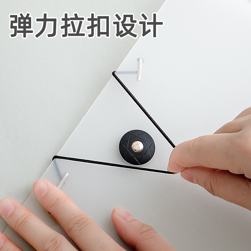 Binder bìa sổ còng nhựa còng sắt bìa nhựa mềm khóa tròn tặng kèm tab phân trang 3 size A4 B5 A5 CREAMY BRKT157