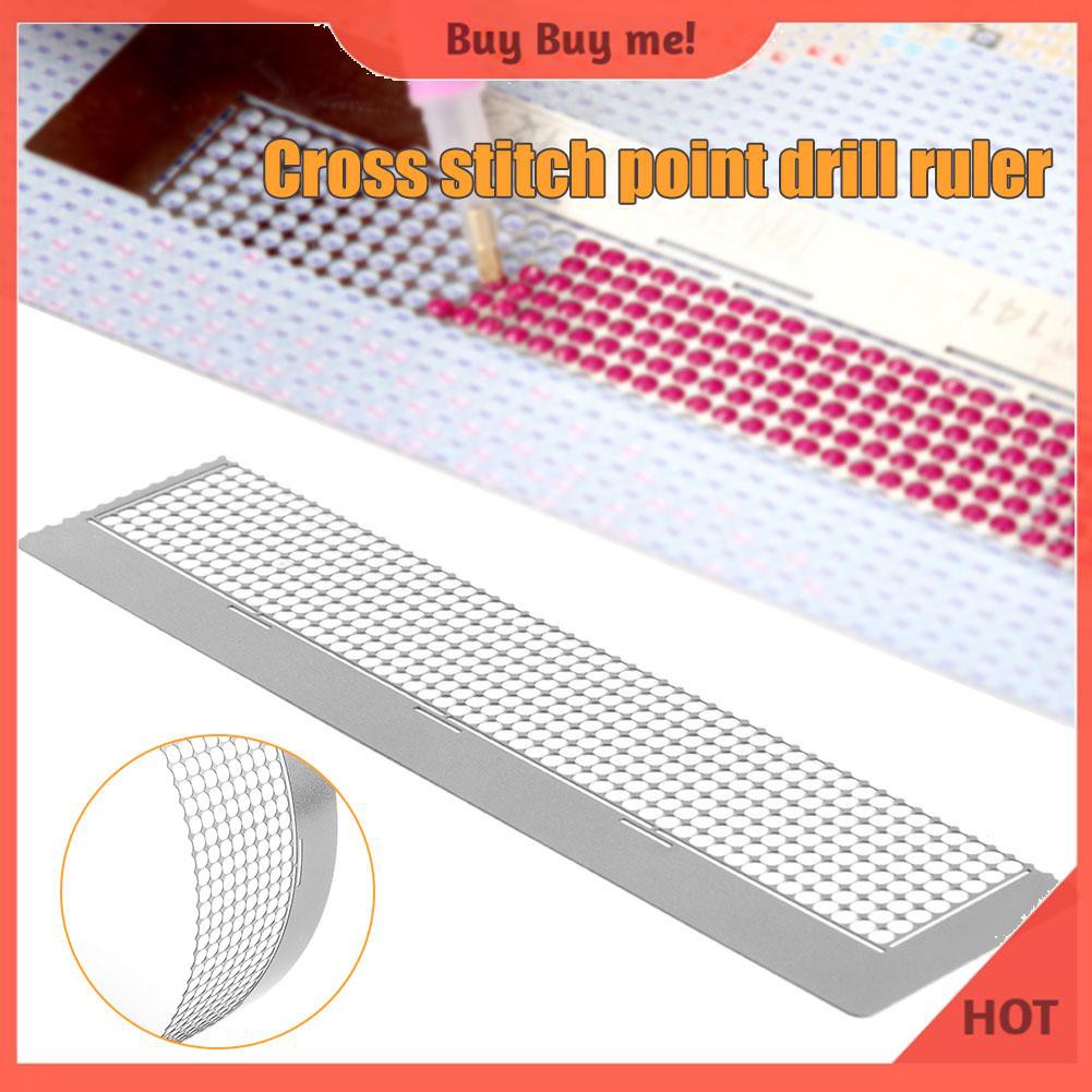 Bộ Dụng Cụ Thước Đo 408 Lỗ Cho Tranh Đính Đá Thủ Công