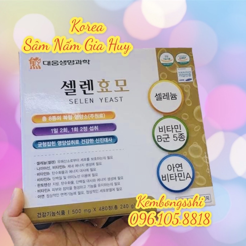 Viên Uống Vitamin Tổng Hợp Giúp Tăng Cân Hàn Quốc, Hộp 2 Lọ x 480 Viên