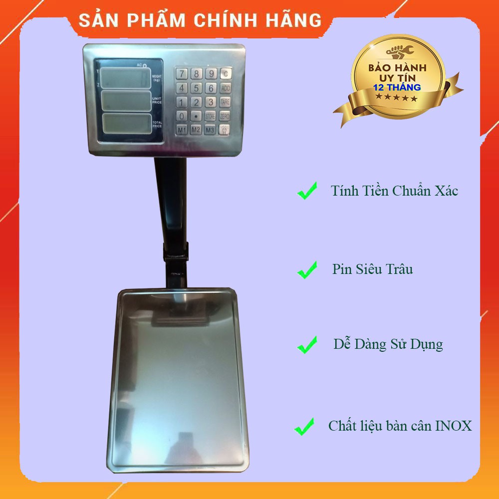 Cân Điện Tử Tính Tiền Cân - Trọng Lượng 60-150kg