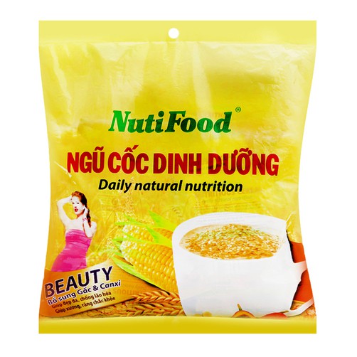 Ngũ cốc dinh dưỡng Gấc và Canxi Nutifood gói 500g