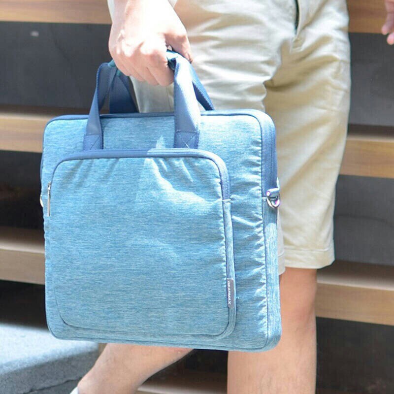 Túi đeo cao cấp for Laptop - Macbook Gearmax Briefcase màu xanh từ 11-15inch