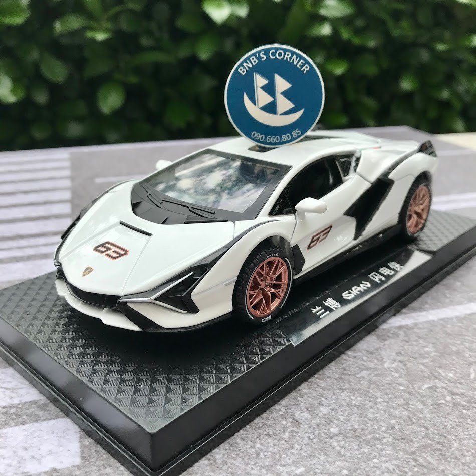Xe mô hình 1:32 Lamborghini SIAN FKP 37 hãng XHD - Full box