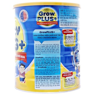 [DATE 02/2022] Sữa Bột Nutifood Grow Plus + Xanh 1.5kg