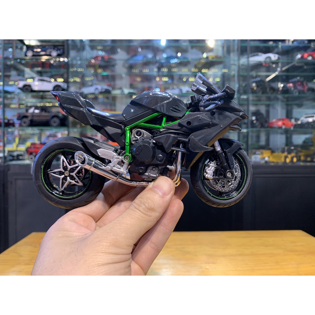 Mô hình xe mô tô Kawasaki H2R tỉ lệ 1:12 của hãng ALLOY