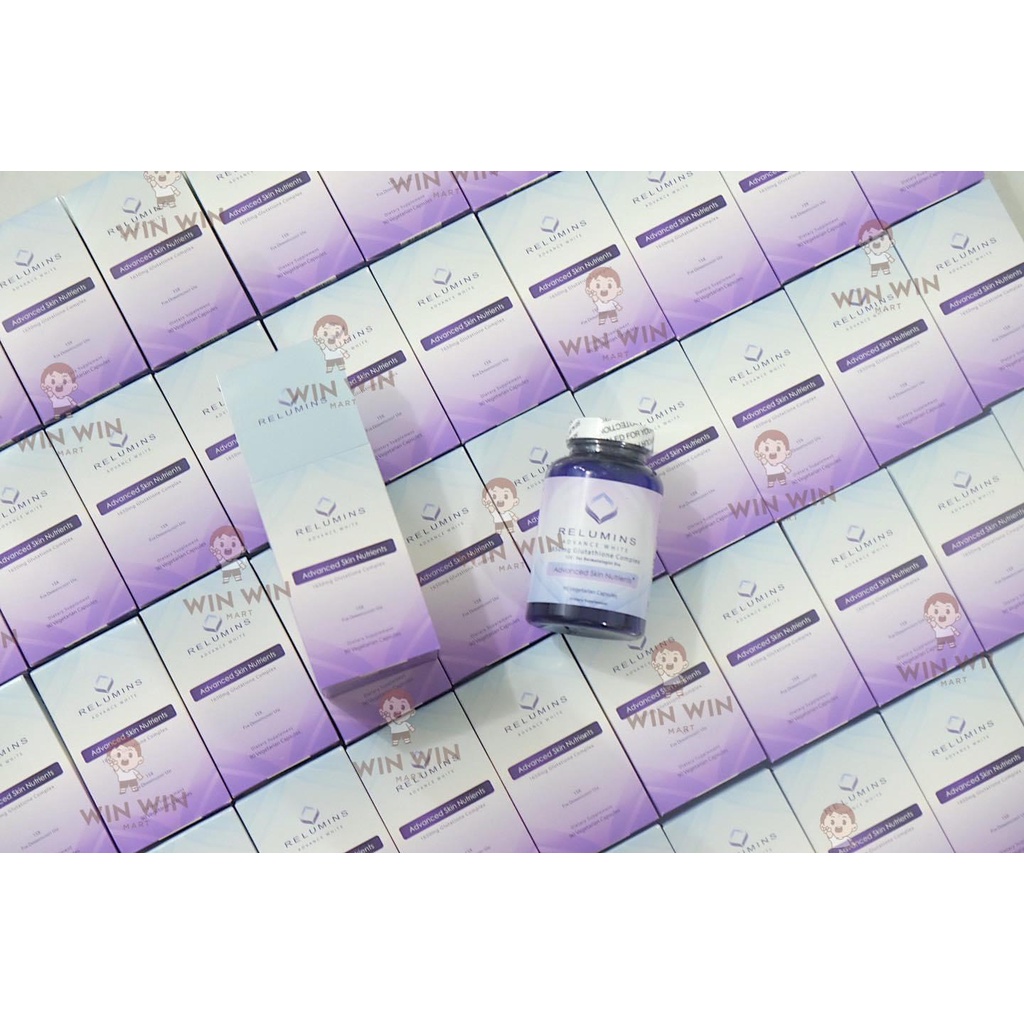 Viên Uống Trắng Da Relumins Advance White 1650mg Glutathione Complex 90v Của Mỹ
