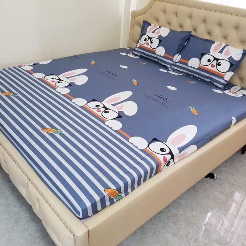 Ga Chống Thấm Cao Cấp Goodmama Cotton Drap giường bọc nệm chống nước Bảo Hành 6 Tháng Thoáng Mát, An Toàn Cho Trẻ