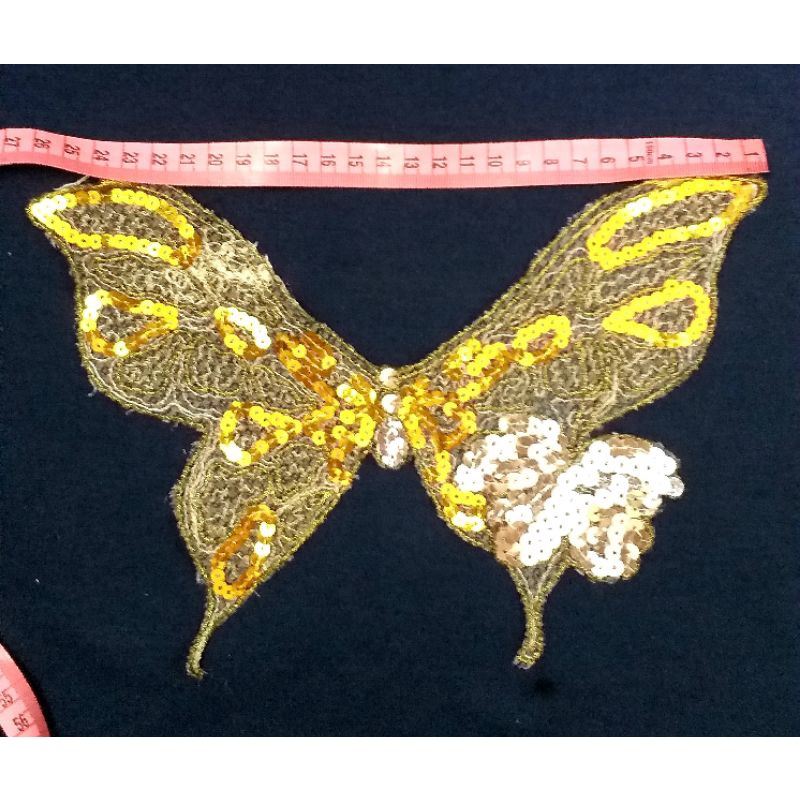 BƯỚM KIM SA TRANG TRÌ QUẦN ÁO