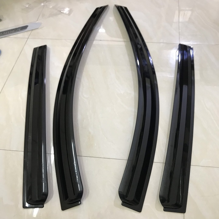 Bộ vè che mưa đen xe Chevrolet Captiva Dùng chung tất cả các đời 2007 đến 2019