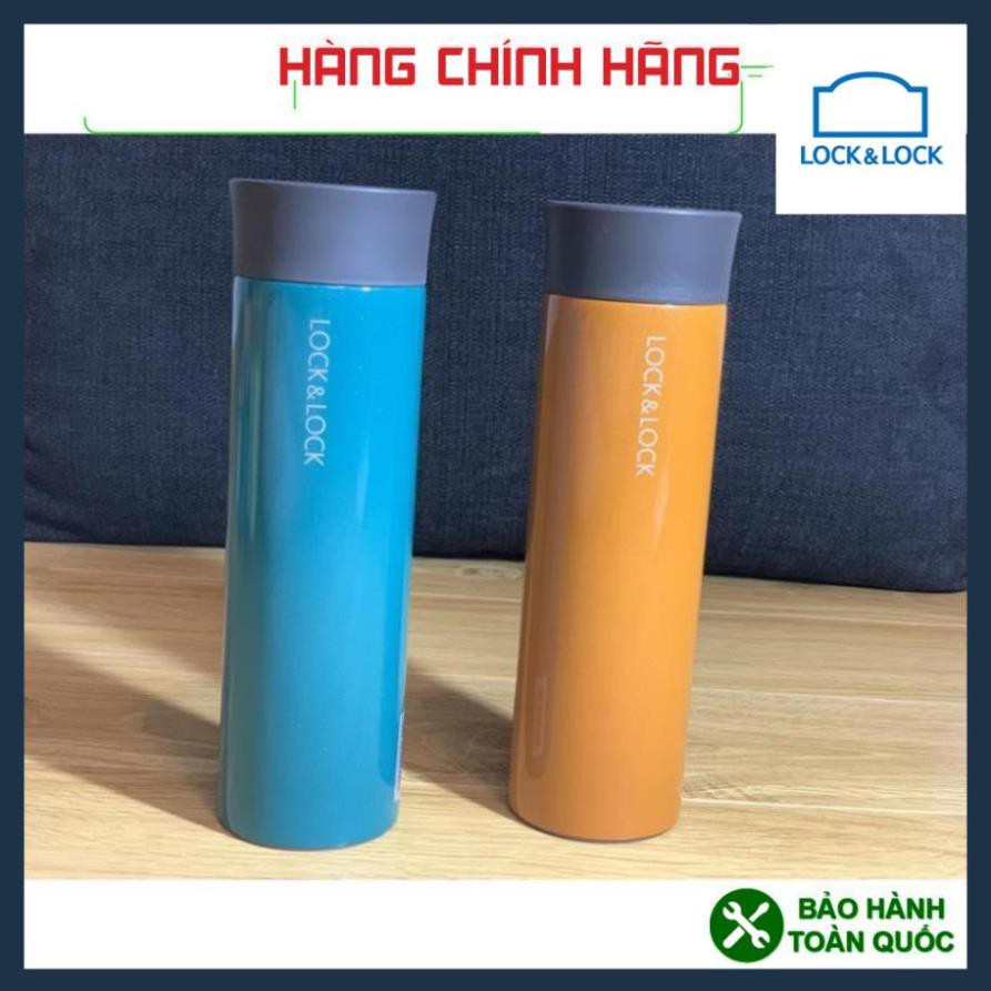 Bình giữ nhiệt Lock and Lock cao cấp Colorful Tumbler Color 400ml màu xanh