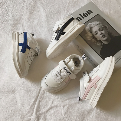 Giày Thể Thao Trắng Thoáng Khí Phong Cách Hàn Quốc Cho Bé