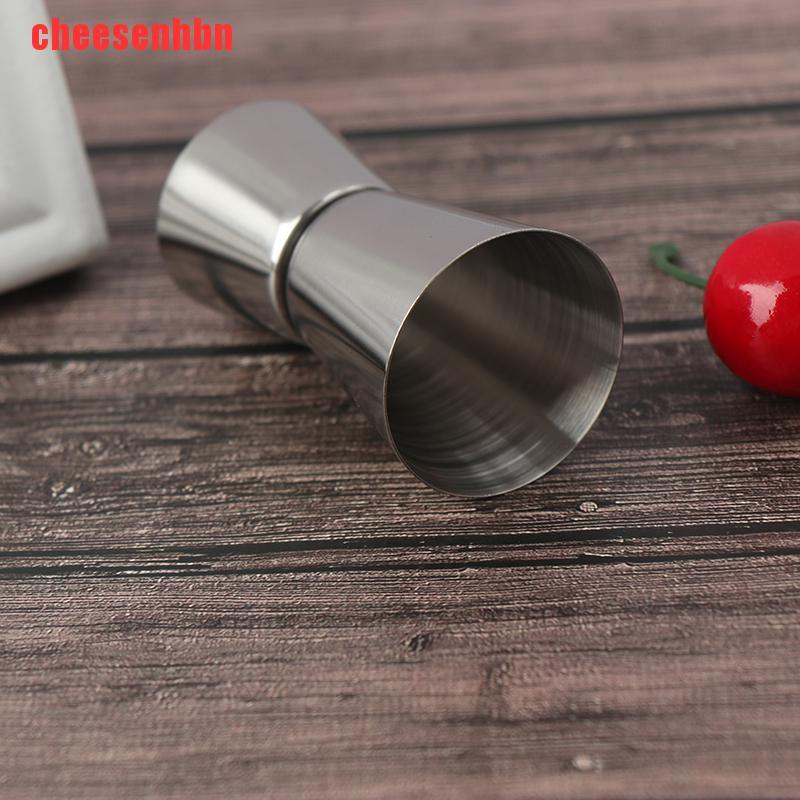 [cheesenhbn]15/30 Ml Stainless Steel Cocktail Shaker Cup Bar Dual Shot Drink Spirit Measure