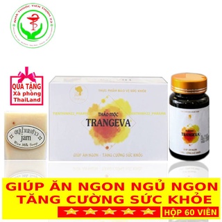 Tăng cân Thảo mộc Trang eva - Ăn ngủ ngon Tăng cân an toàn không tích nước -Tặng xà phòng thái trắng da